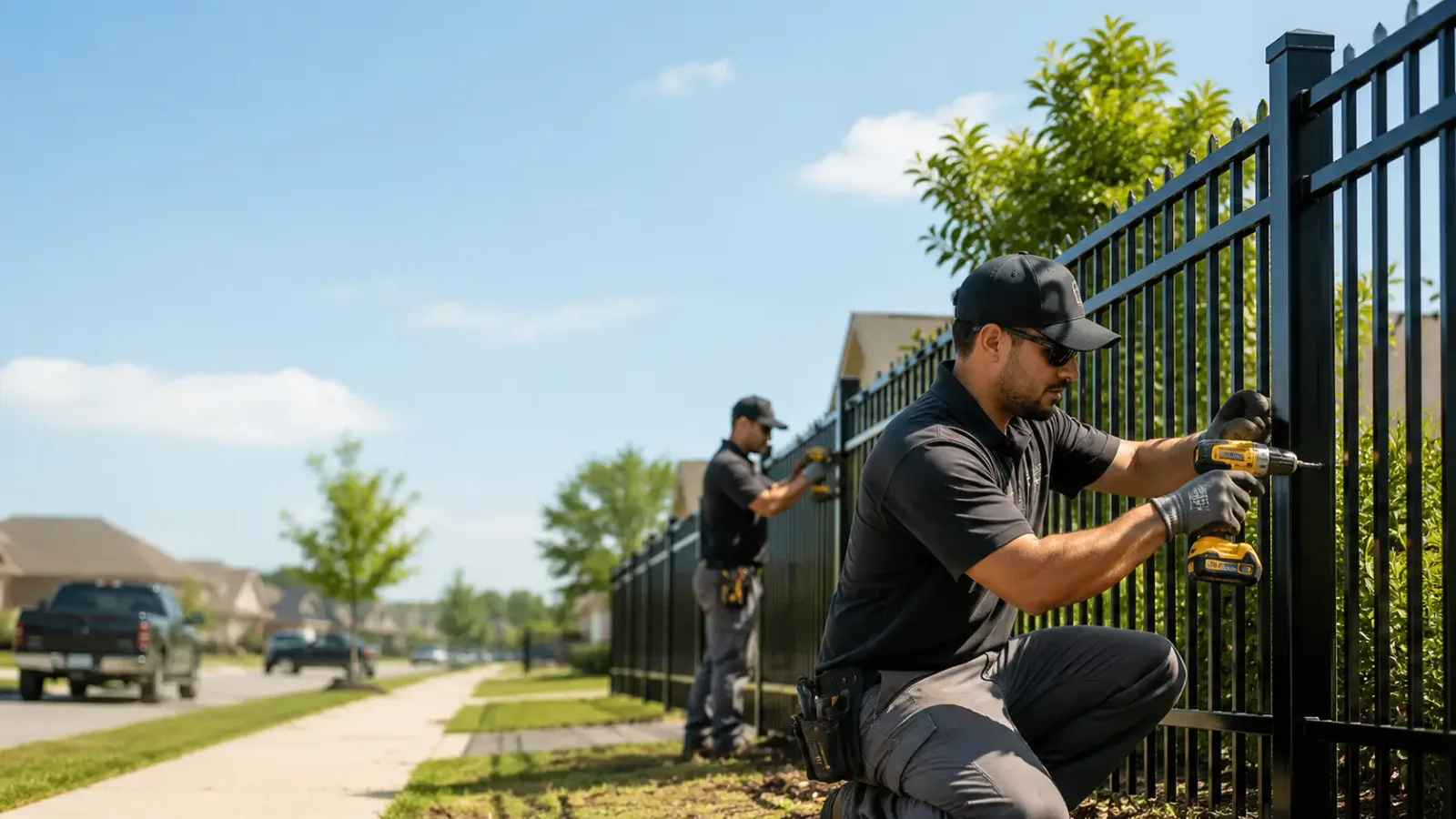 Metal Fence Installation in Tyronza, AR